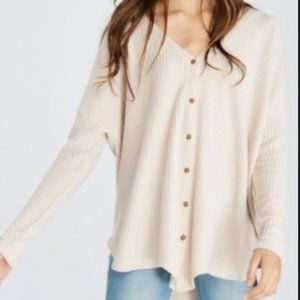 Button up sweater